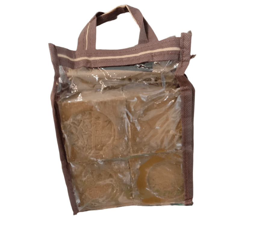 Aleppo Syrian Soap 4 Pieces | صابون غار حلبي - 2kShopping