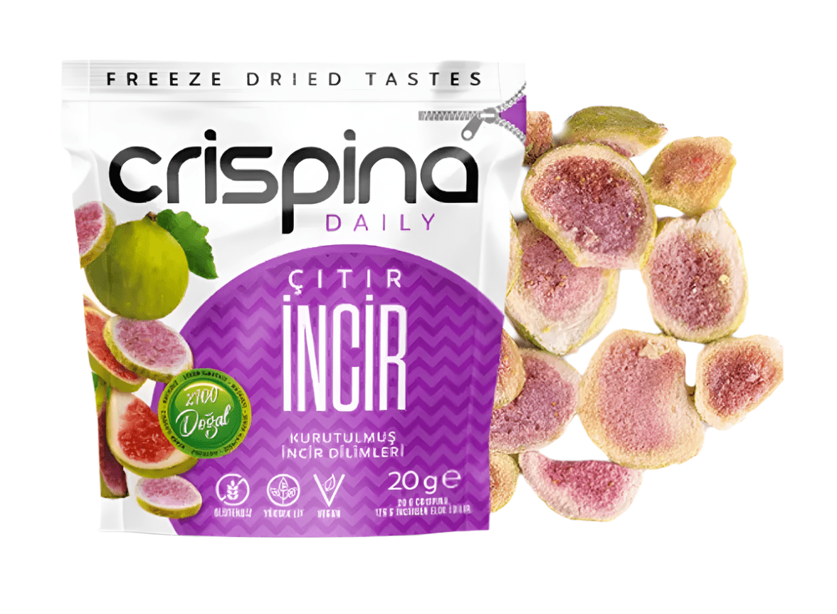 Crispina Freeze Dried Fig Slices 20g | كريسبينا شرائح تين مجففة - 2kShopping