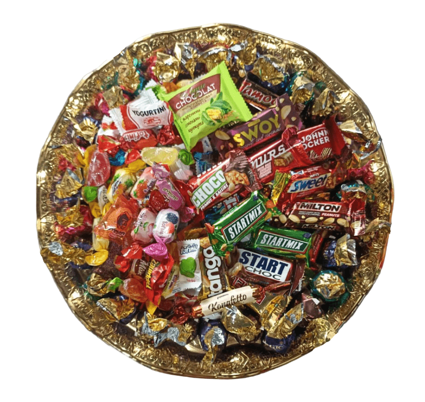 Mixed Chocolates & Candies 250g | ميكس قطع شوكولاتة وحلوى للضيافة - 2kShopping