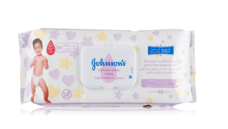 Johnsons Ultimate Clean Wipes 48's - 2kShopping