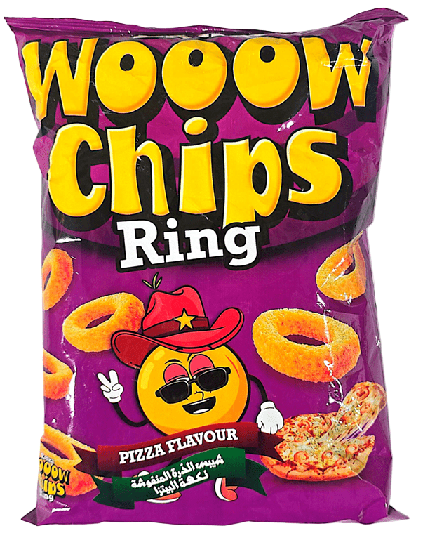 Extra Wooow Chips Ring Pizza Flavour 40g - 2kShopping
