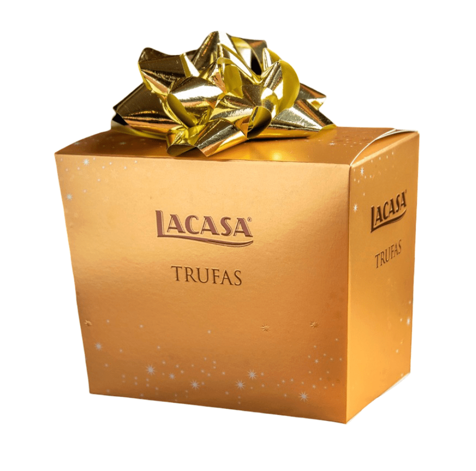 Lacasa Truffles Sugar - Free Gold Box 250g | لاكاسا ترافلز البوكس الذهبي - 2kShopping