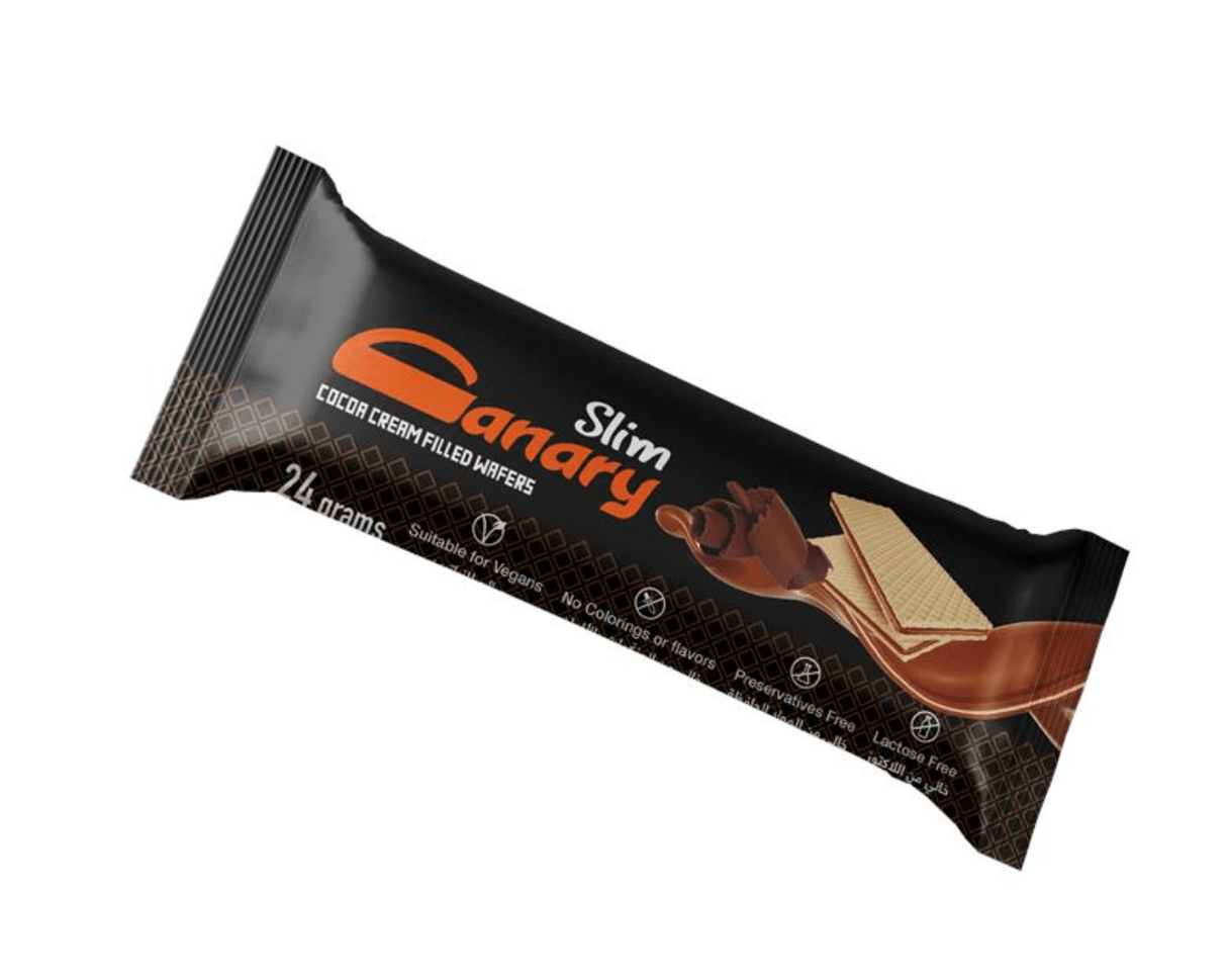 Canary Wafer with Chocolate Cream 24g | بسكويت كناري صغير (Exp;10/2025) - 2kShopping