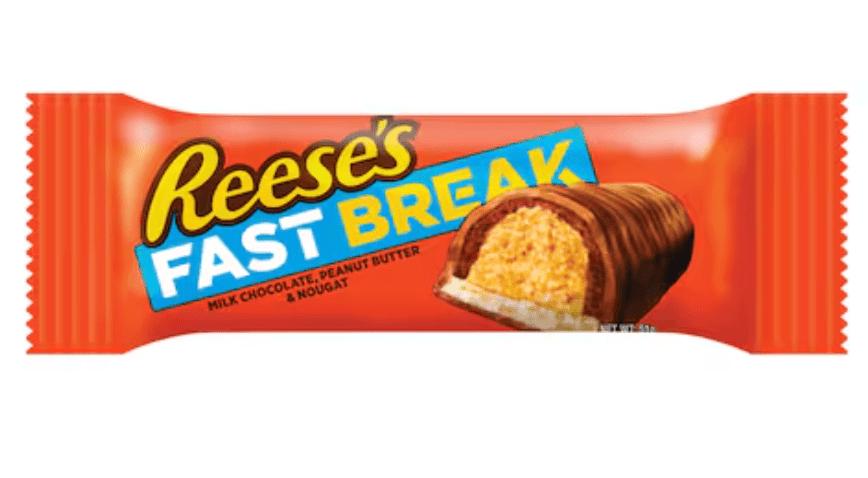 Reese's Fast Break Nougat Chocolate 51g | ريزس فاست بريك - 2kShopping