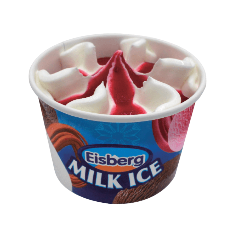 Eisberg Ice Cream Milk Ice Cartoon 95g | ايسبيرج ايسكريم الحليب - 2kShopping