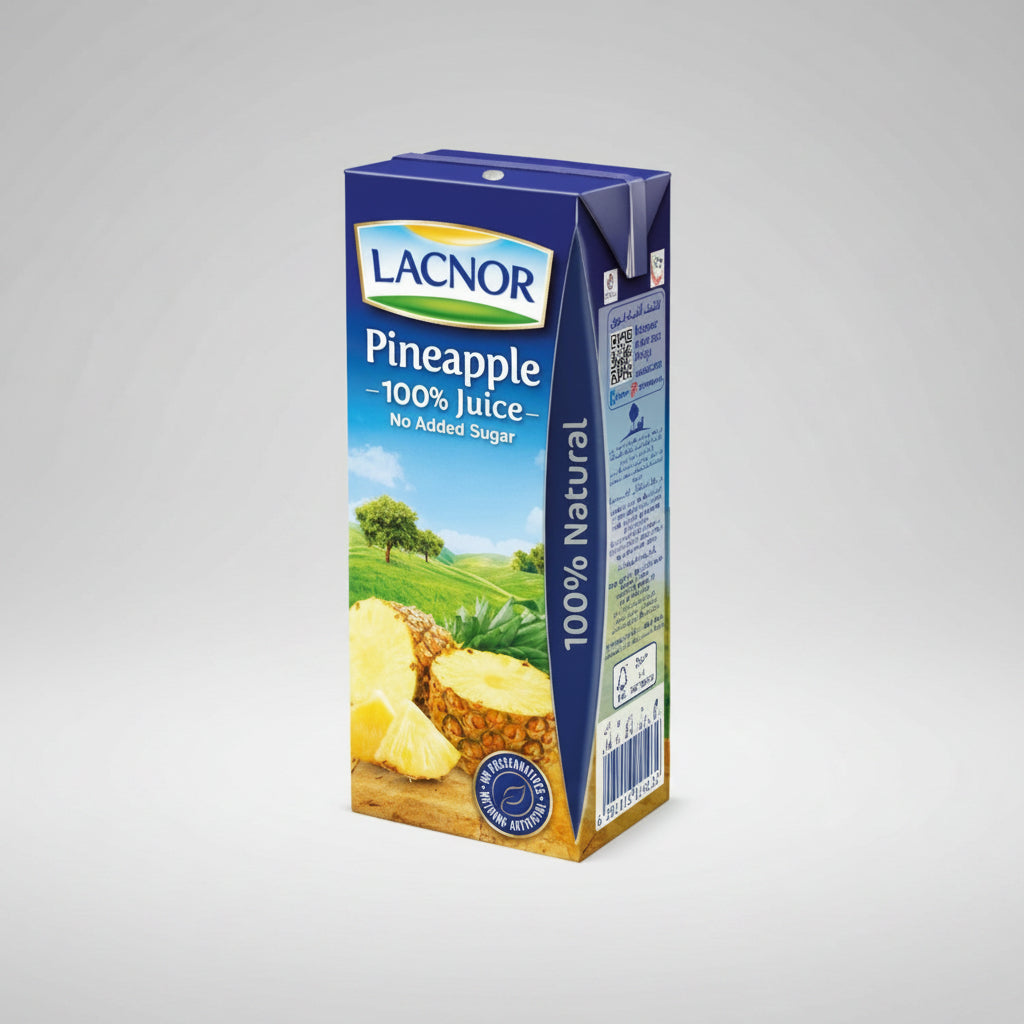 Lacnor Pineapple Juice 180 ml - 2kShopping