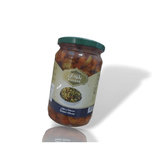 Bluedan Olives Salad Walnut 660g | بلودان زيتون مخلل بالجوز - 2kShopping