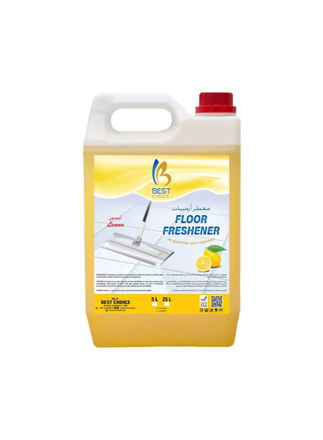 Best Choice Floor Freshener Lemon 5L | بست تشويس معطر ارضيات بالليمون - 2kShopping