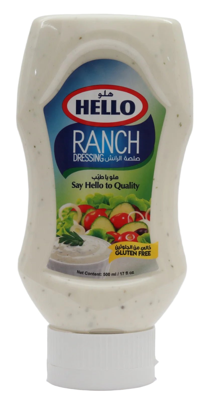 Hello Ranch Dressing 12 x 500ml | هلو صلصة الرانش - 2kShopping