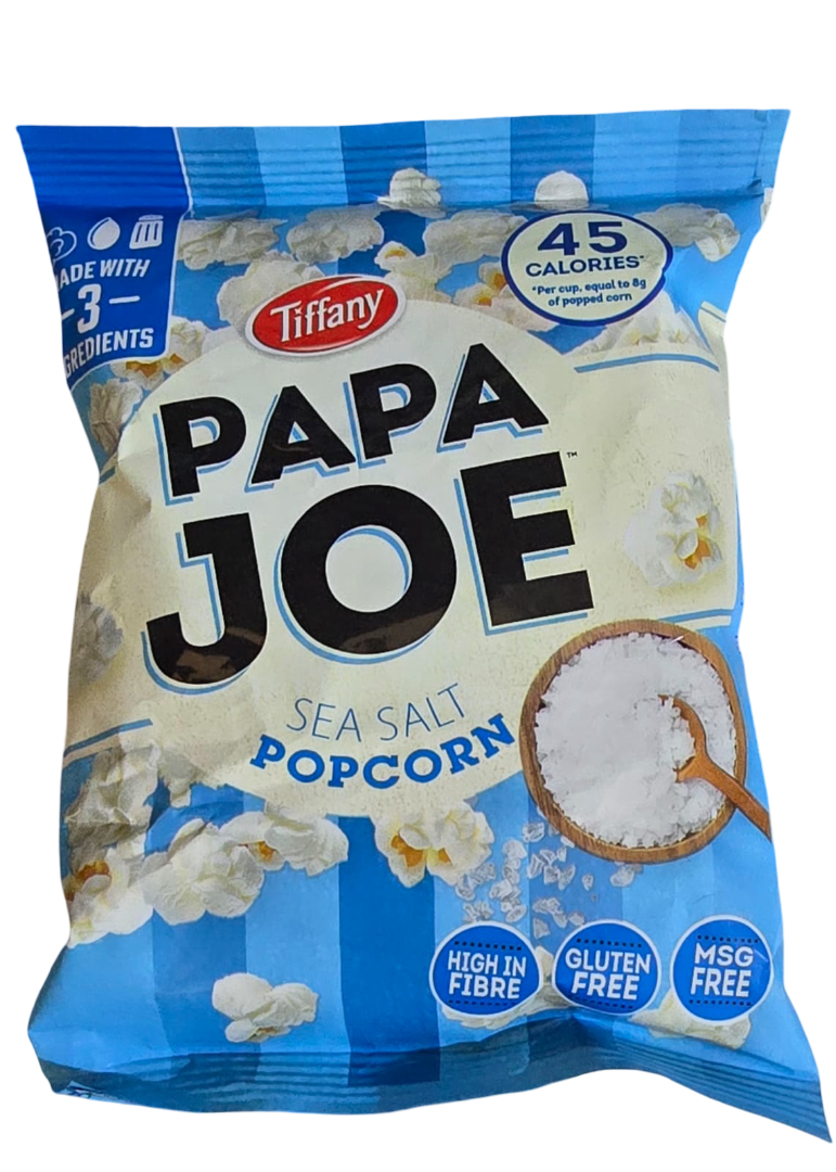 Tiffany Papa Joe Sea Salt Popcorn 25G