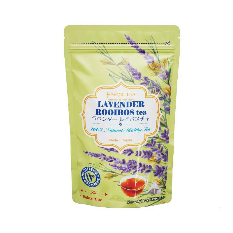 Japanese Favoritea Lavender Rooibis Tea 12 x 2g | شاي باللافندر - 2kShopping