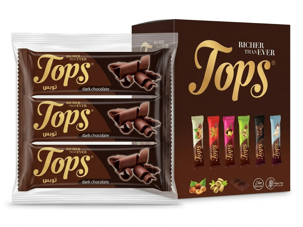 Tops Dark Chocolate 36g