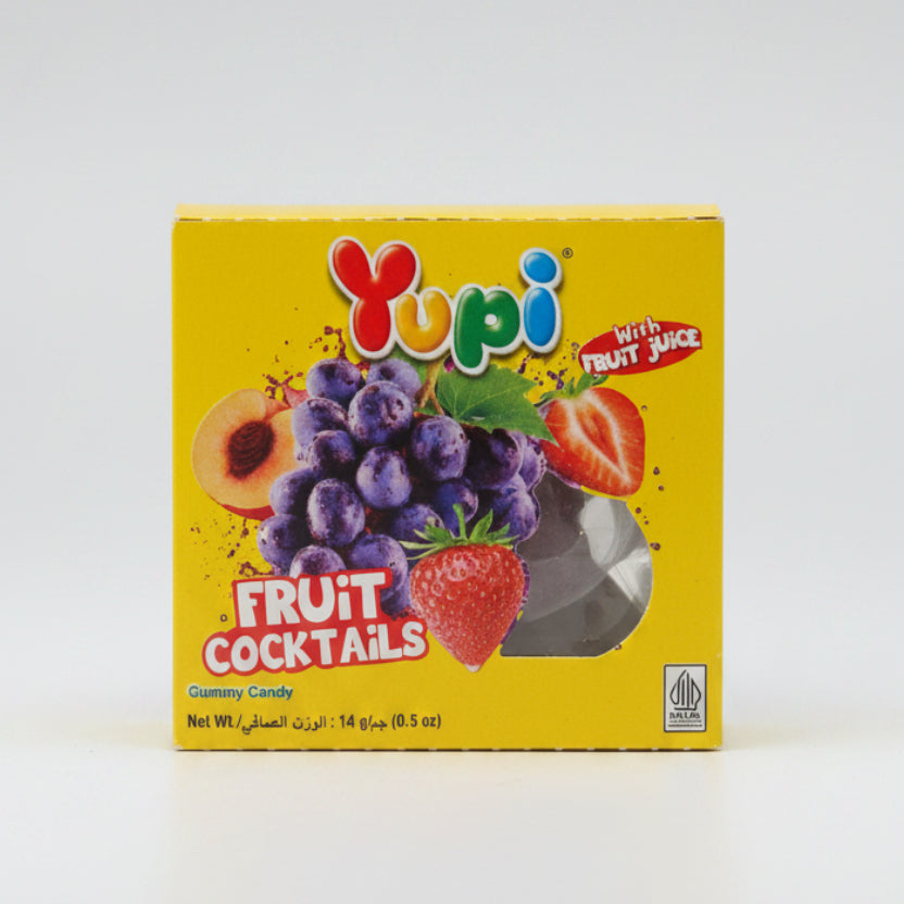 Yupi Fruit Cocktails Gummy 14G