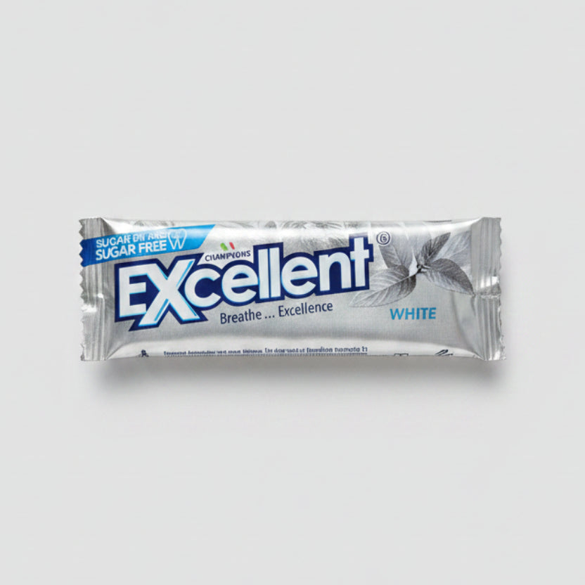 Excellent White Sugar Free Gum 14G