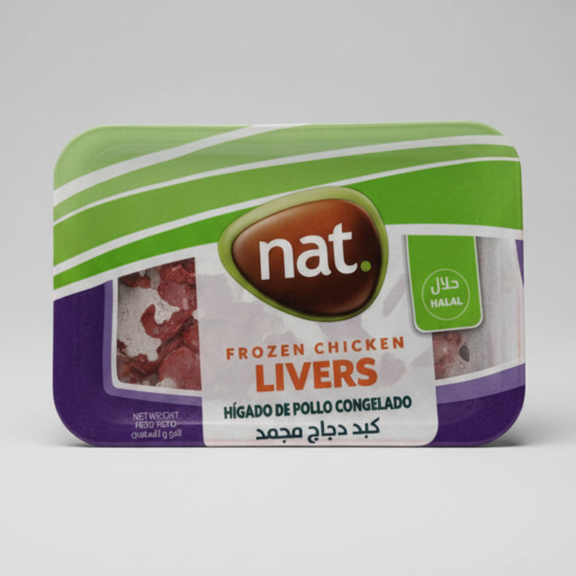 Nat Frozen Chicken Liver 450G