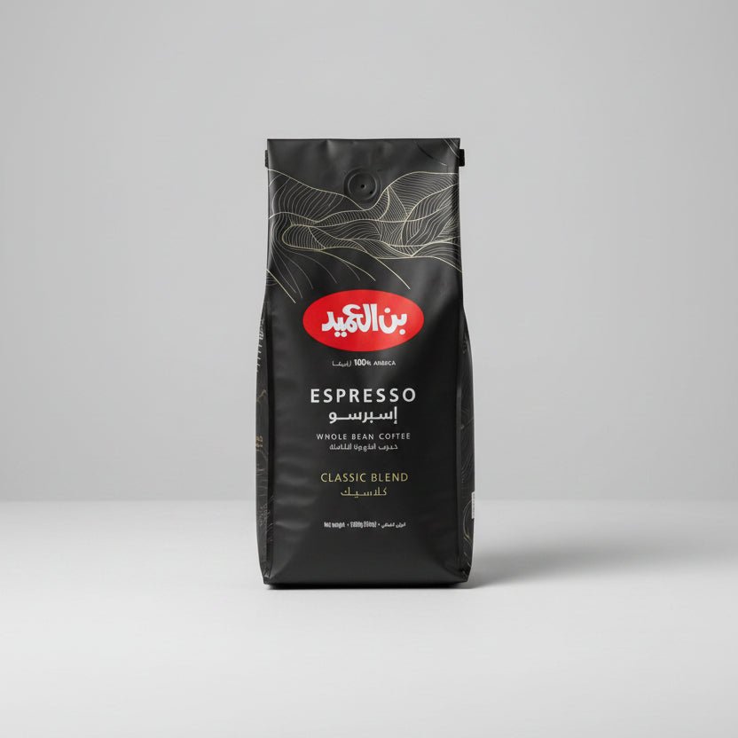 Al Ameed Espresso Whole Coffee Beans 1kg - 2kShopping