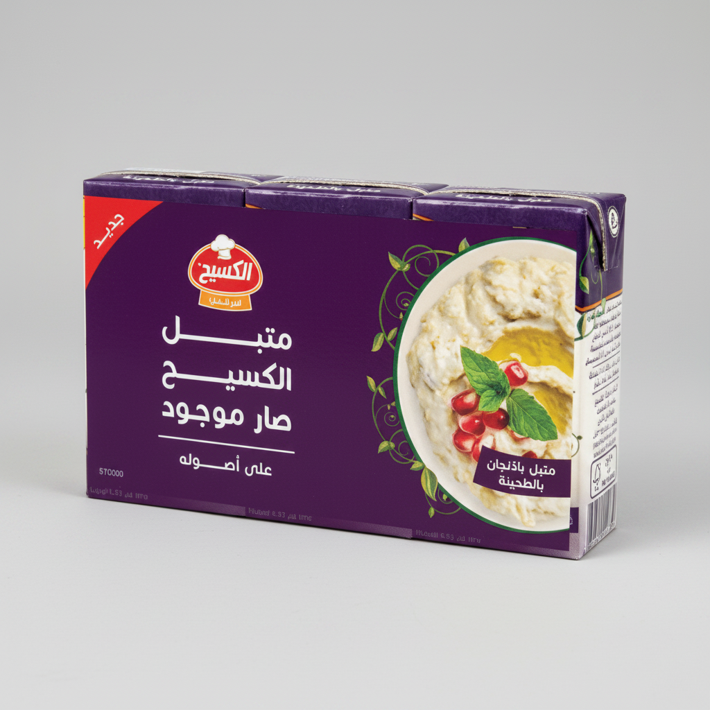 Al Kasih Mutabal Tahini 3x130g - 2kShopping