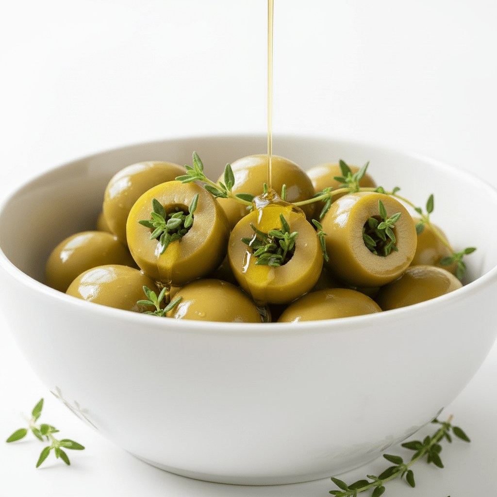 Al Nabulsi Green Olive with Thyme 1kg - 2kShopping
