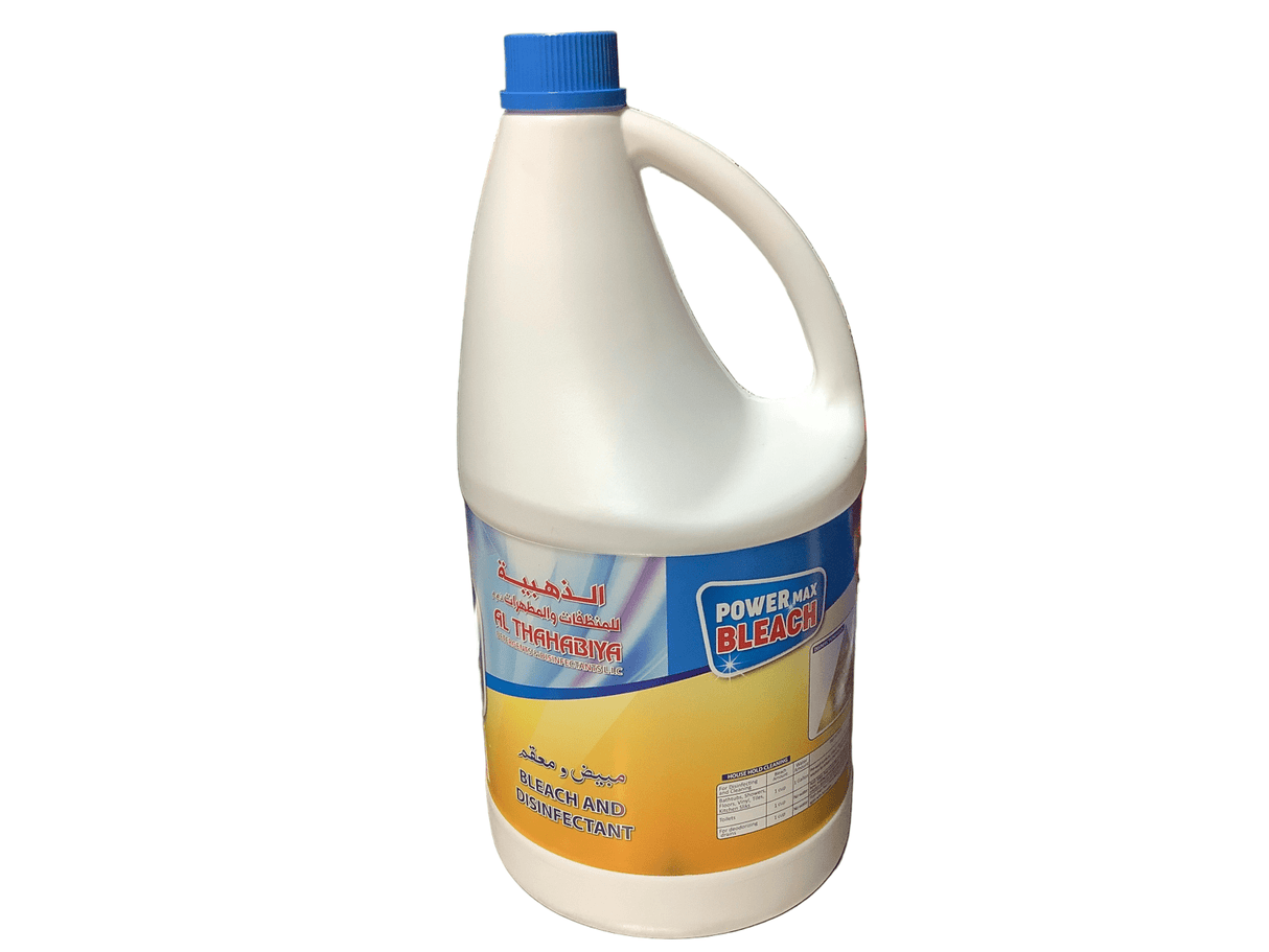 Al Thahabiya Power Max Bleached & Disinfectant 3.78 Ltr - 2kShopping