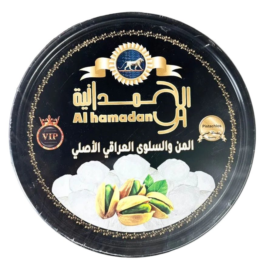 ALHAMADANI MAN&SALWA PISTACIO 800G LOOSE|الحمدانية المن والسلوى العراقي الاصلي (فستق) - 2kShopping