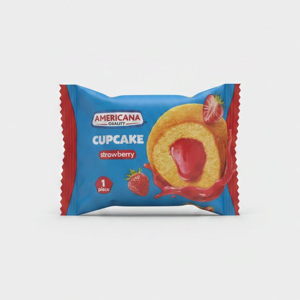 Americana Cupcake Strawberry 28G - 2kShopping