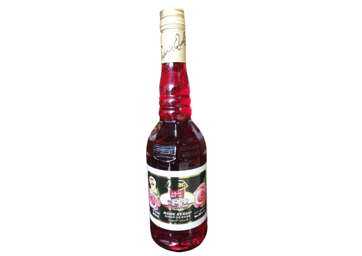 Anjar Rose Syrup 600ml | عنجر شراب الورد - 2kShopping