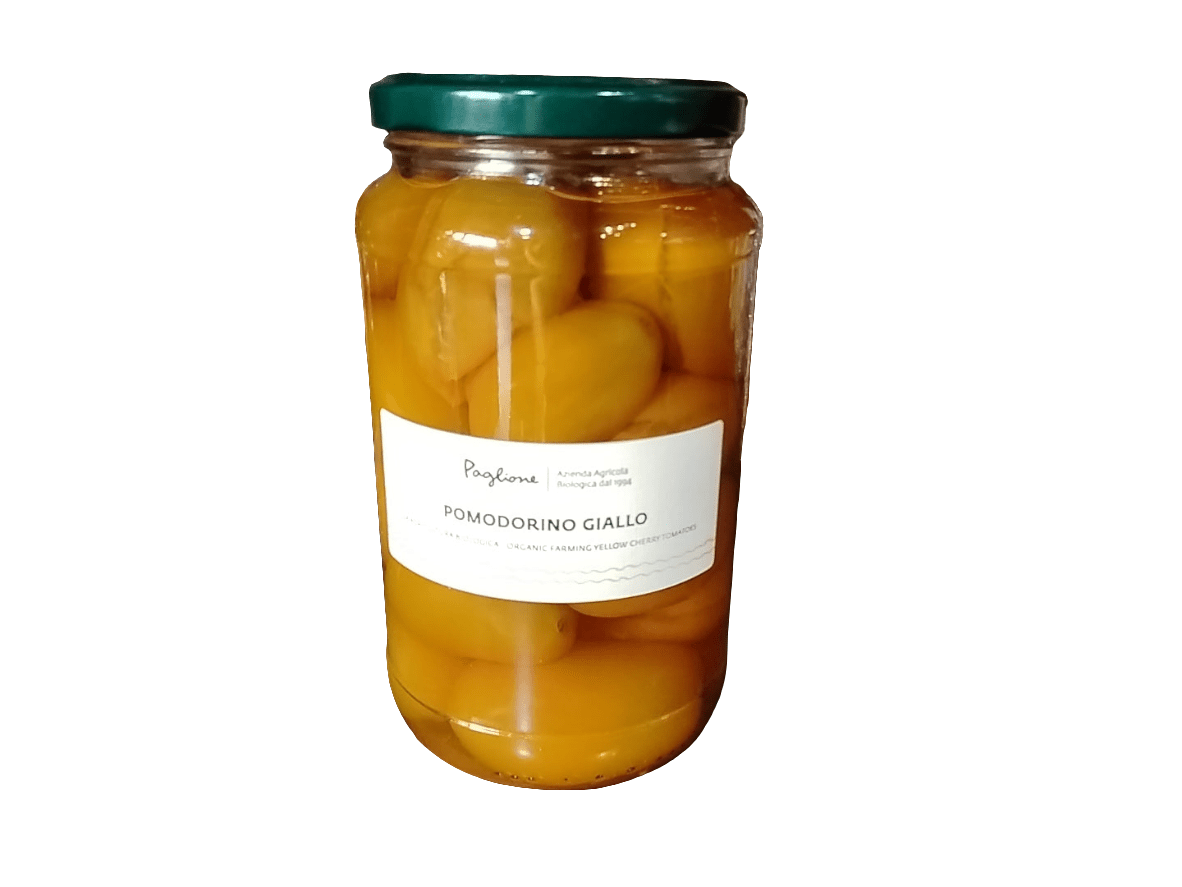 Paglione Organic Yellow Peeled Cherry Tomato 580g - 2kShopping