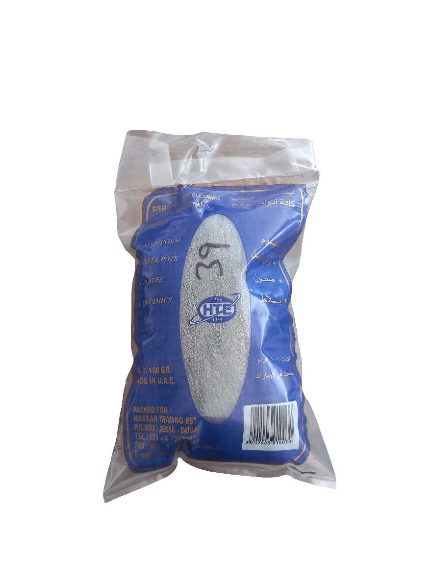 HTE Steel Wool 100g | ليفة معدنية - 2kShopping