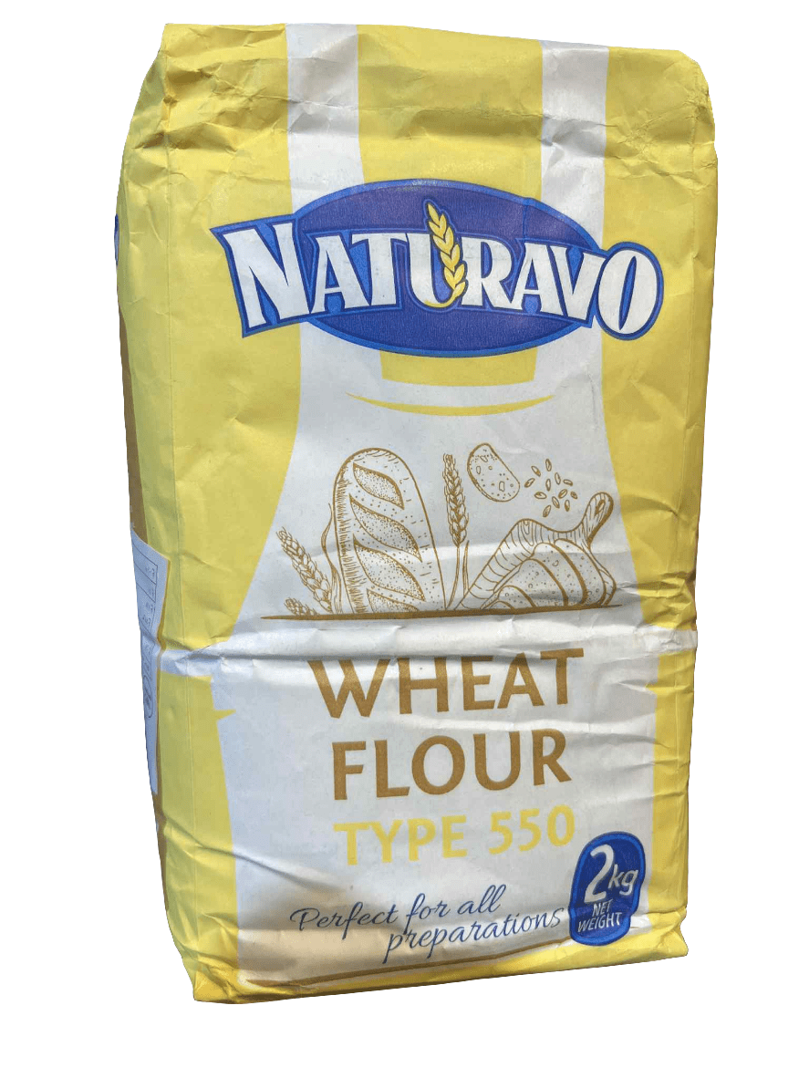 Naturavo Wheat Flour 2Kg دقيق القمح(Expir:13/02/2026) - 2kShopping