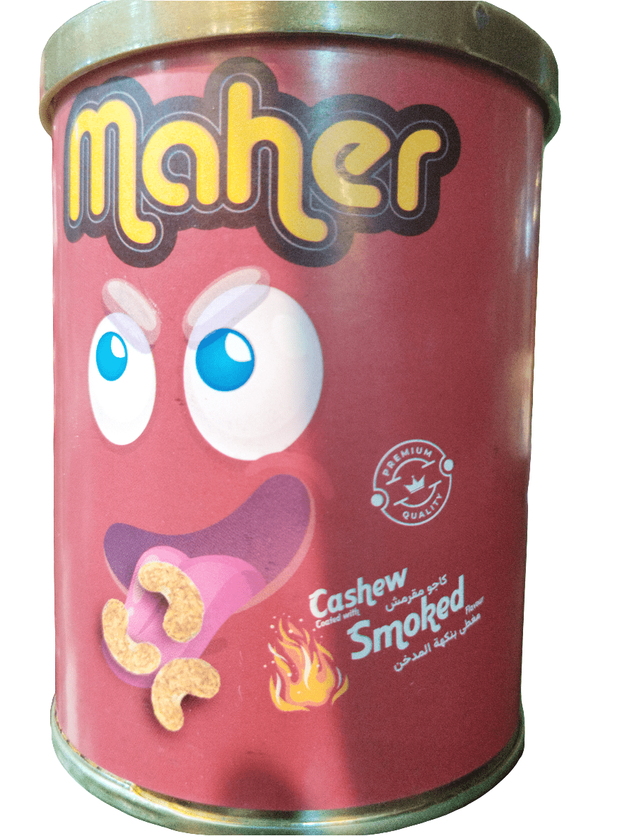 Maher Crispy Cashew Nuts Smoked 150g | كاجو مقرمش مدخن - 2kShopping