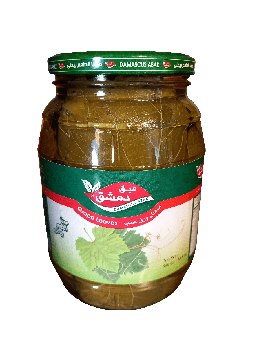 Damascus Abak Grape Leaves 950g | عبق دمشق ورق عنب - 2kShopping