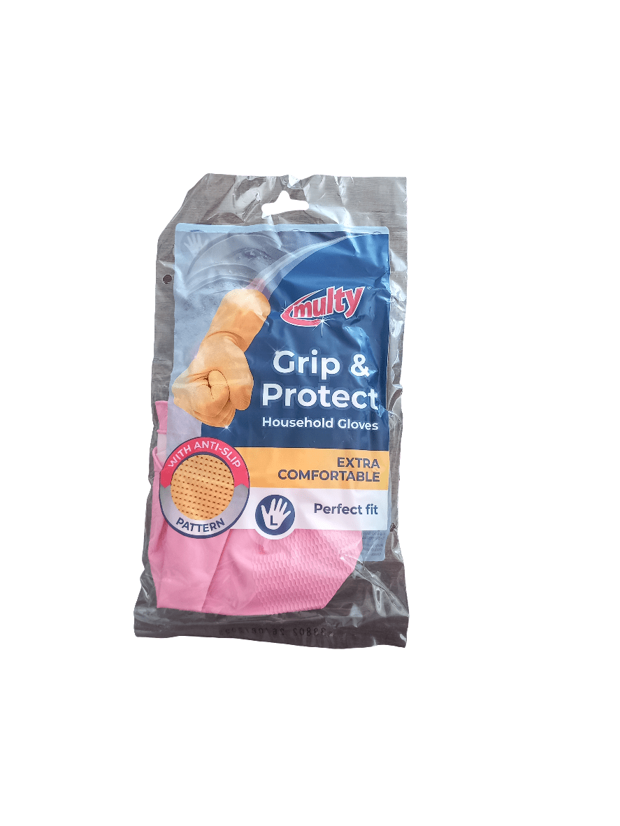 HTE Multy Rubber Gloves | قفازات مطاطية - 2kShopping