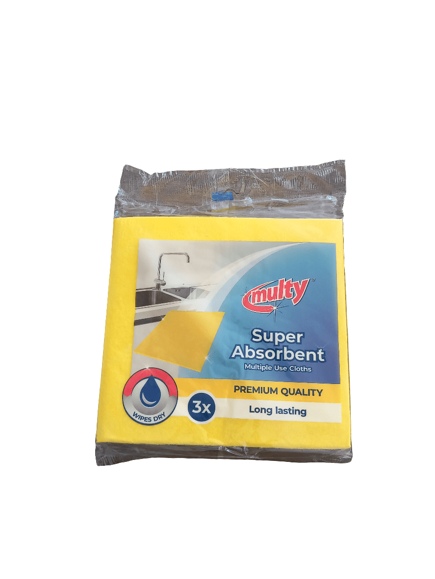 HTE Multy Multiple Use Cloths 3Pcs | فوط متعددة الاستعمالات - 2kShopping