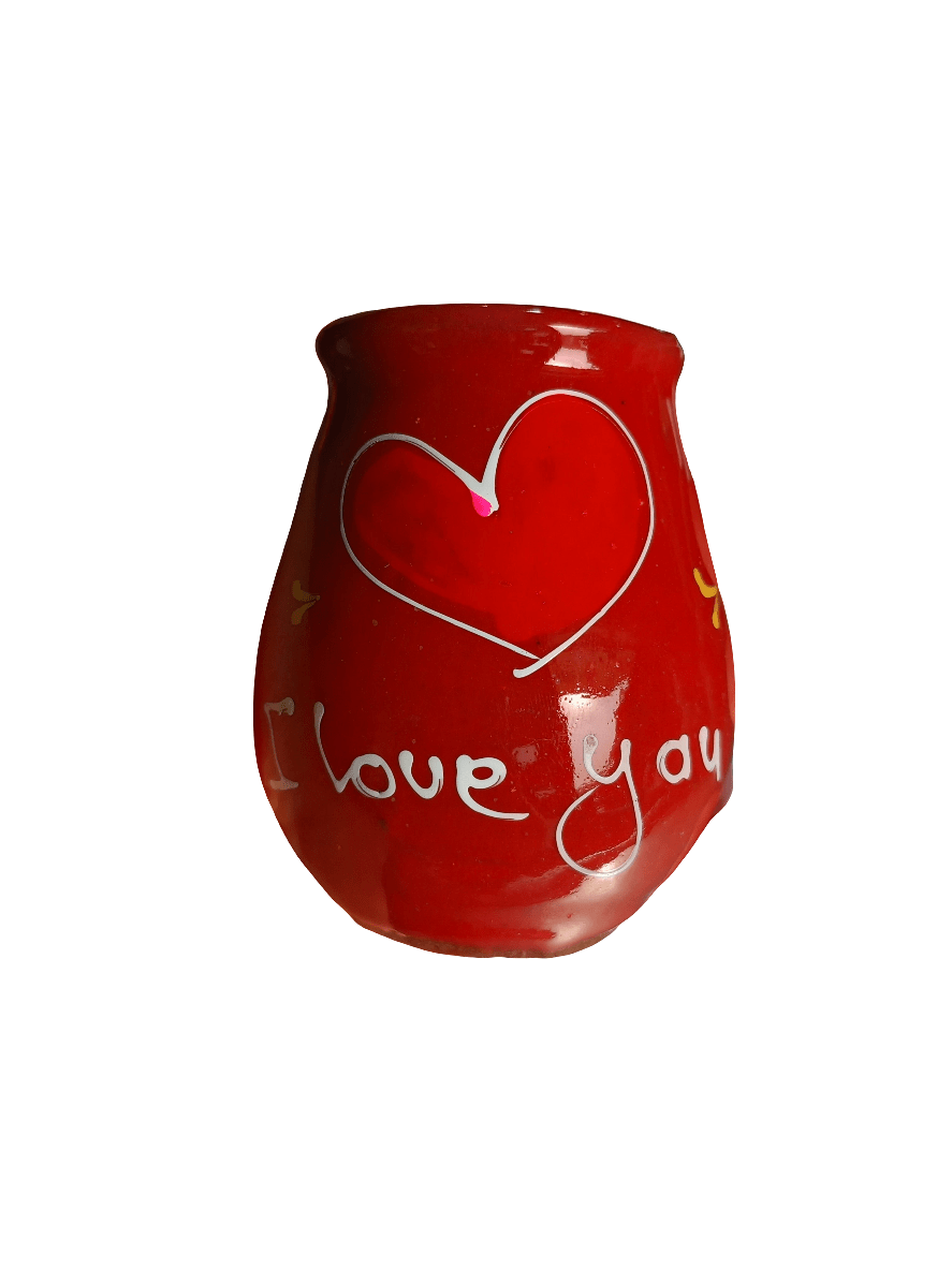 Colored Porcelein Cup | كوب متة بورسلان ملون - 2kShopping