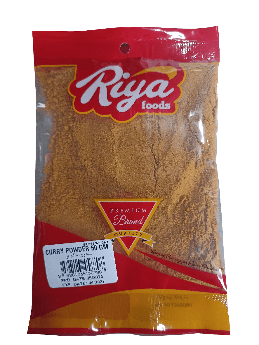 Riya Foods Curry powder 50g | ريا مسحوق الكاري - 2kShopping