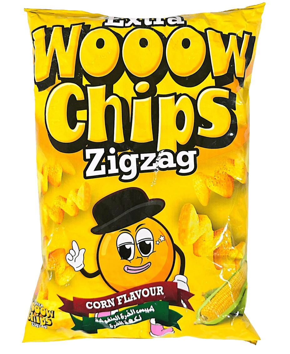 Extra Wooow Chips Zigzag Corn Flavour 40g - 2kShopping