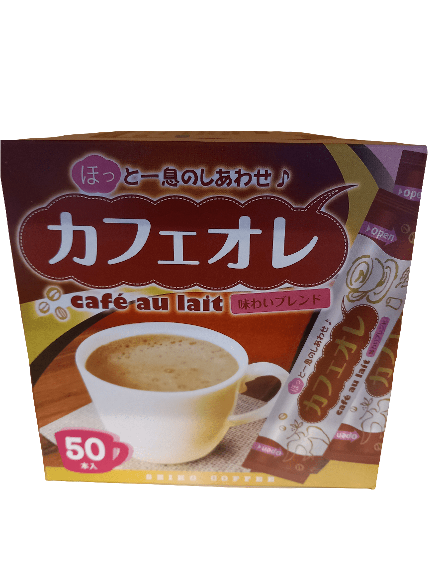 Japanese Coffee Au Lait Tasty Blend 50 Bags | خليط قهوة اللاتيه - 2kShopping