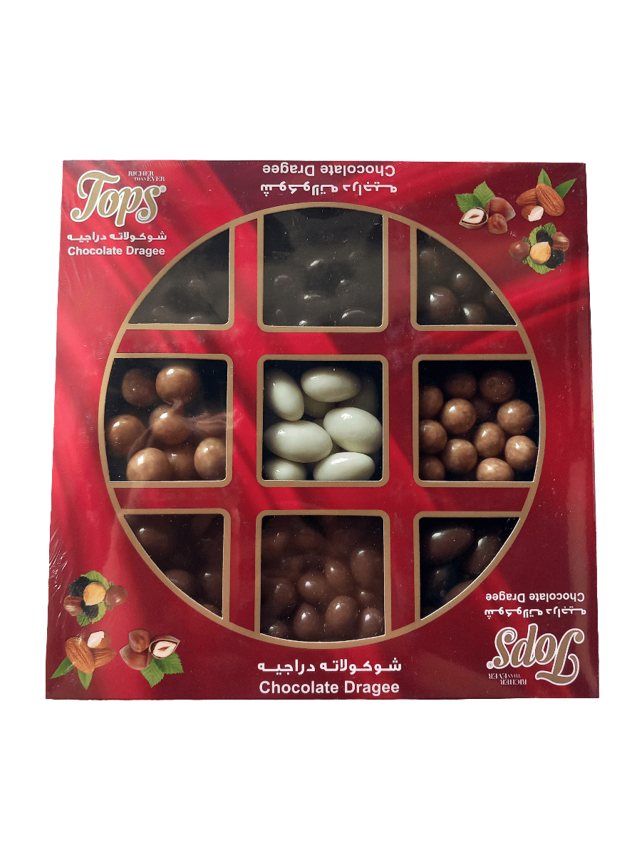 Tops Dragee Mix Chocolate 400g | توبس شوكولاتة ميكس دراجيه - 2kShopping