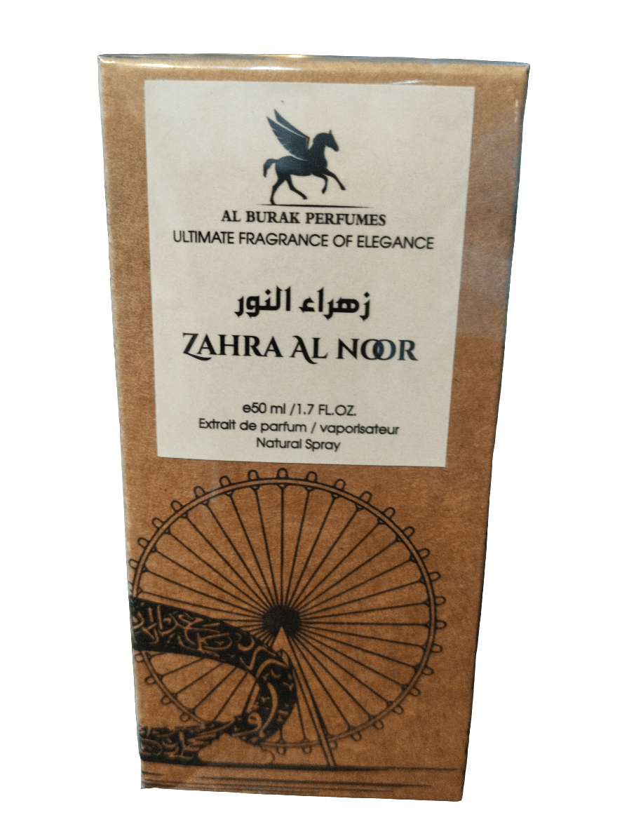 Al Burak Perfumes Zahra Al Noor 50ml | عطور البراق زهراء النور - 2kShopping