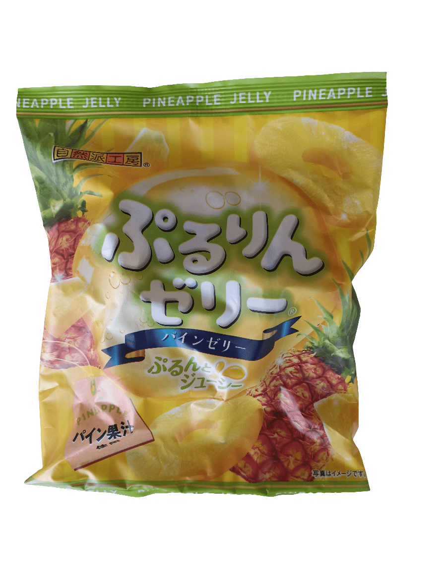 Japanese Pururin Jelly Pineapple 7Pcs | بورورين جيلي أناناس - 2kShopping