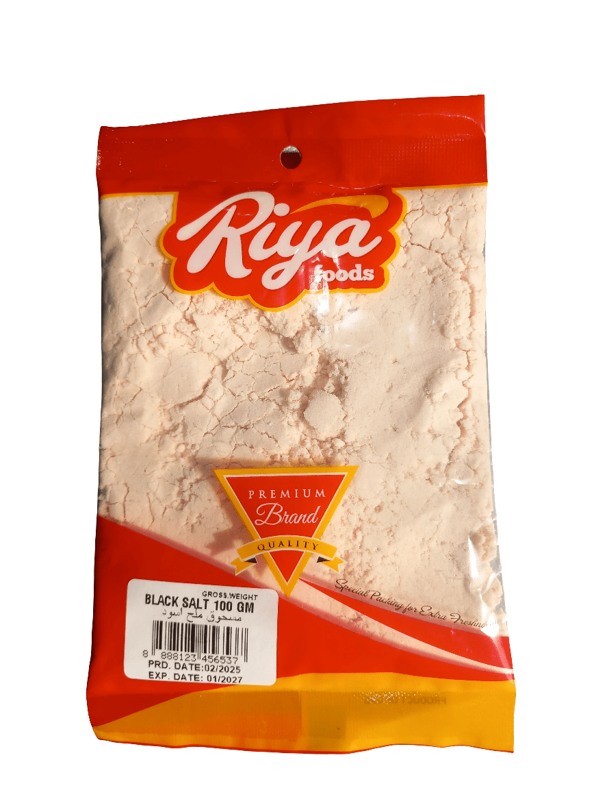 Riya Foods Black Salt Powder 100g | ريا مسحوق الملح الأسود - 2kShopping