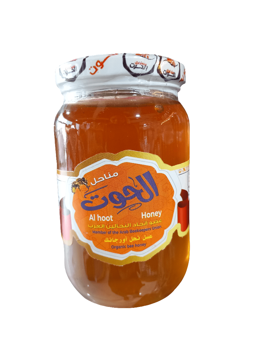 Al Hoot Honey 500g | الحوت عسل نحل طبيعي - 2kShopping