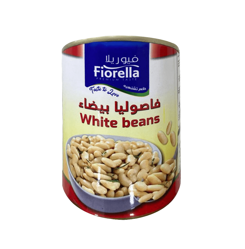 Fiorella White Beans 400g Expiry Date (12/2025) | فيوريلا فاصولياء بيضاء - 2kShopping