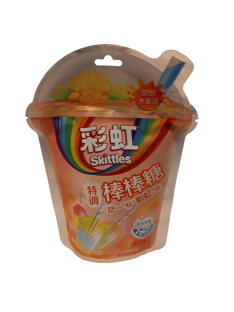 Skittles Lollipop Fruity Flavor | سكيتلز مصاص بنكهة الفاكهة - 2kShopping