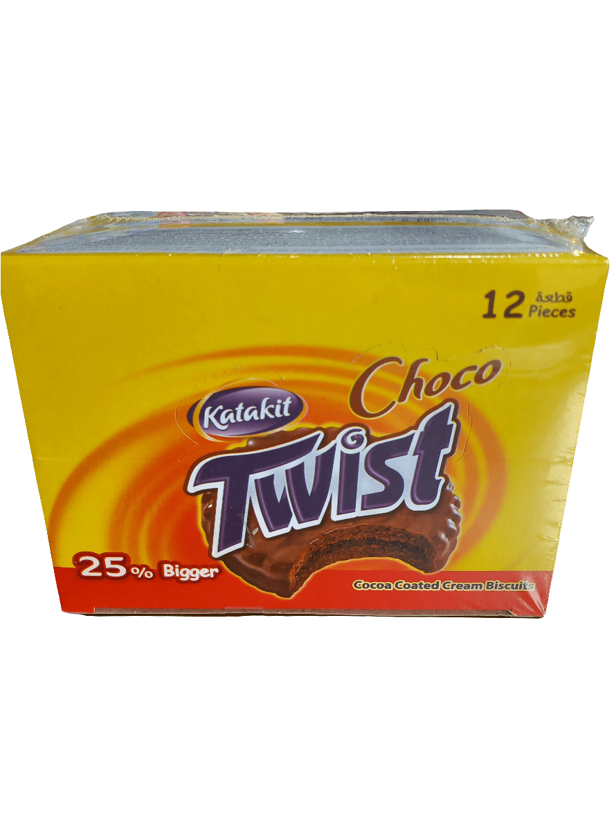 Katakit Choco Twist Box*12pcs | كتاكيت تشوكو تويست - 2kShopping