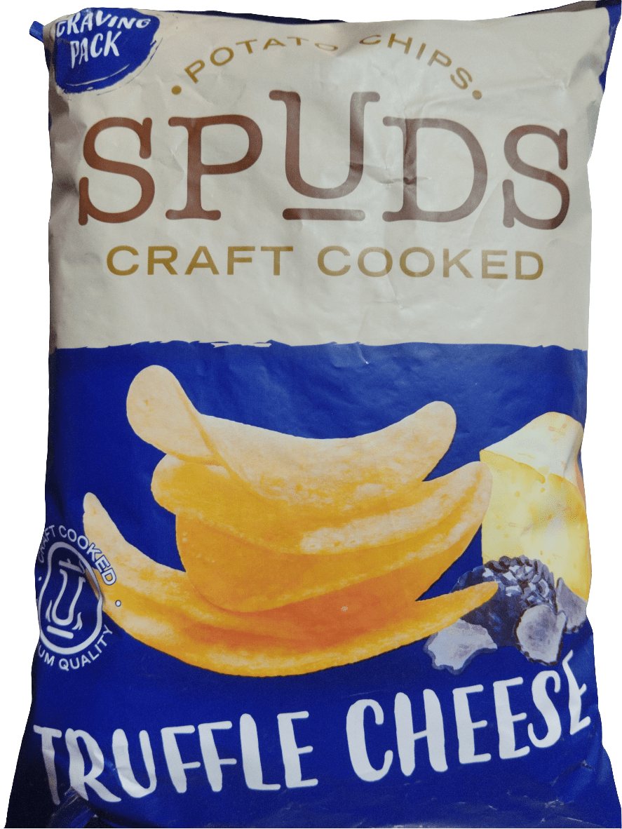 Spuds Chips Truffle Cheese 145g - 2kShopping