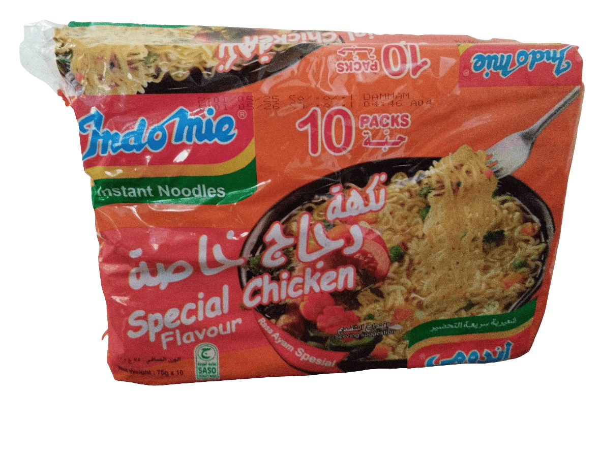Indomie Special Chicken Noodles 75g Pack of 10 | اندومي نكهة دجاج خاصة - 2kShopping