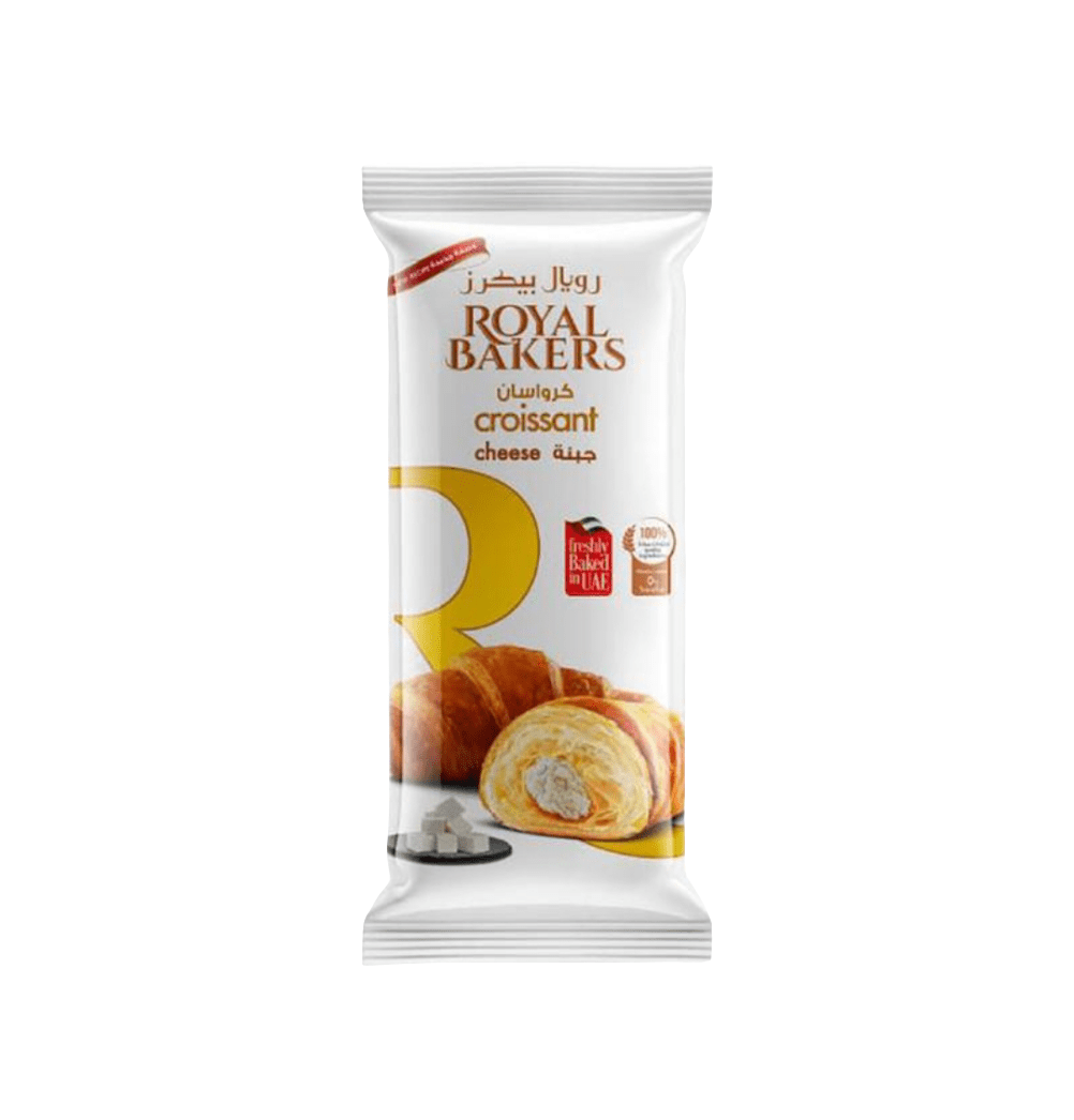 ٍRoyal Bakers Croissant Cheese 65g | رويال بيكرز كرواسون بالجبنة - 2kShopping