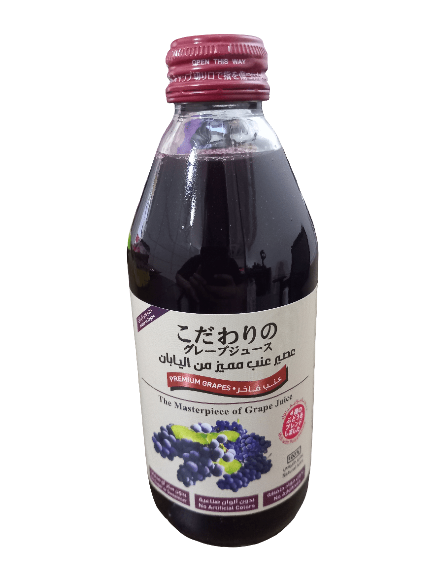 Japanese Red Grape Juice 250ml | عصير عنب أحمر - 2kShopping