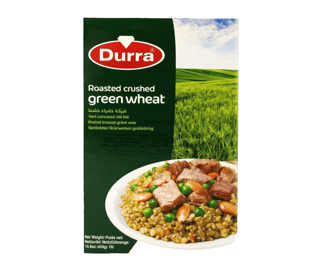 Durra Roasted Crushed green Wheat 450g | الدرة فريكة خضراء خشنة - 2kShopping